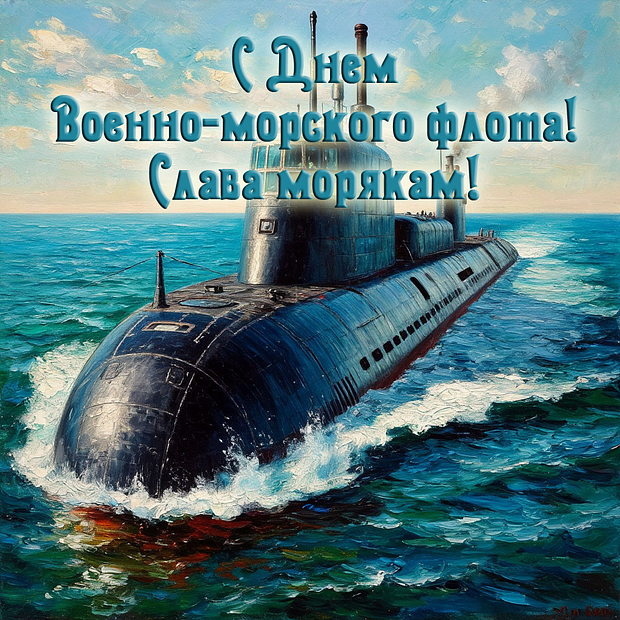 Фото С Днем ВМФ! Душевные картинки и поздравления для военных моряков 3